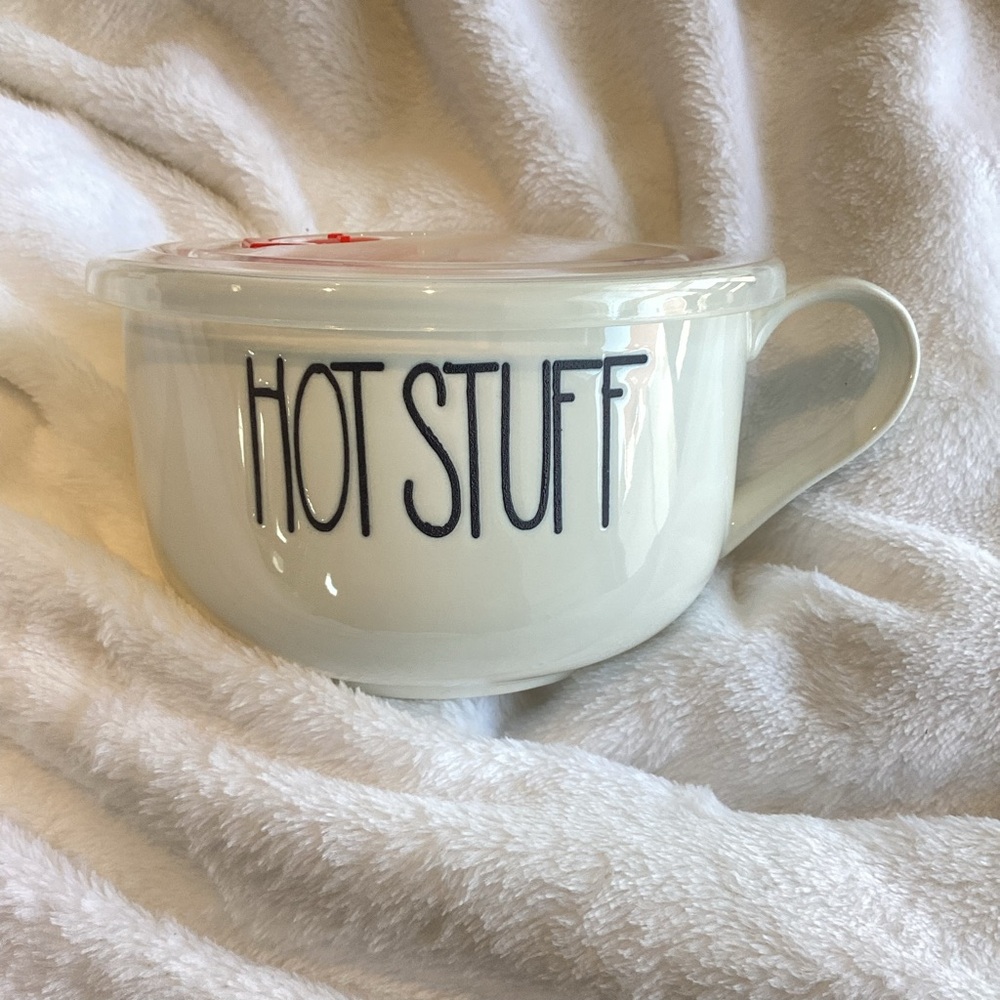 Ceramic Soup Bowl With Plastic Lid Large Modern Farmhouse